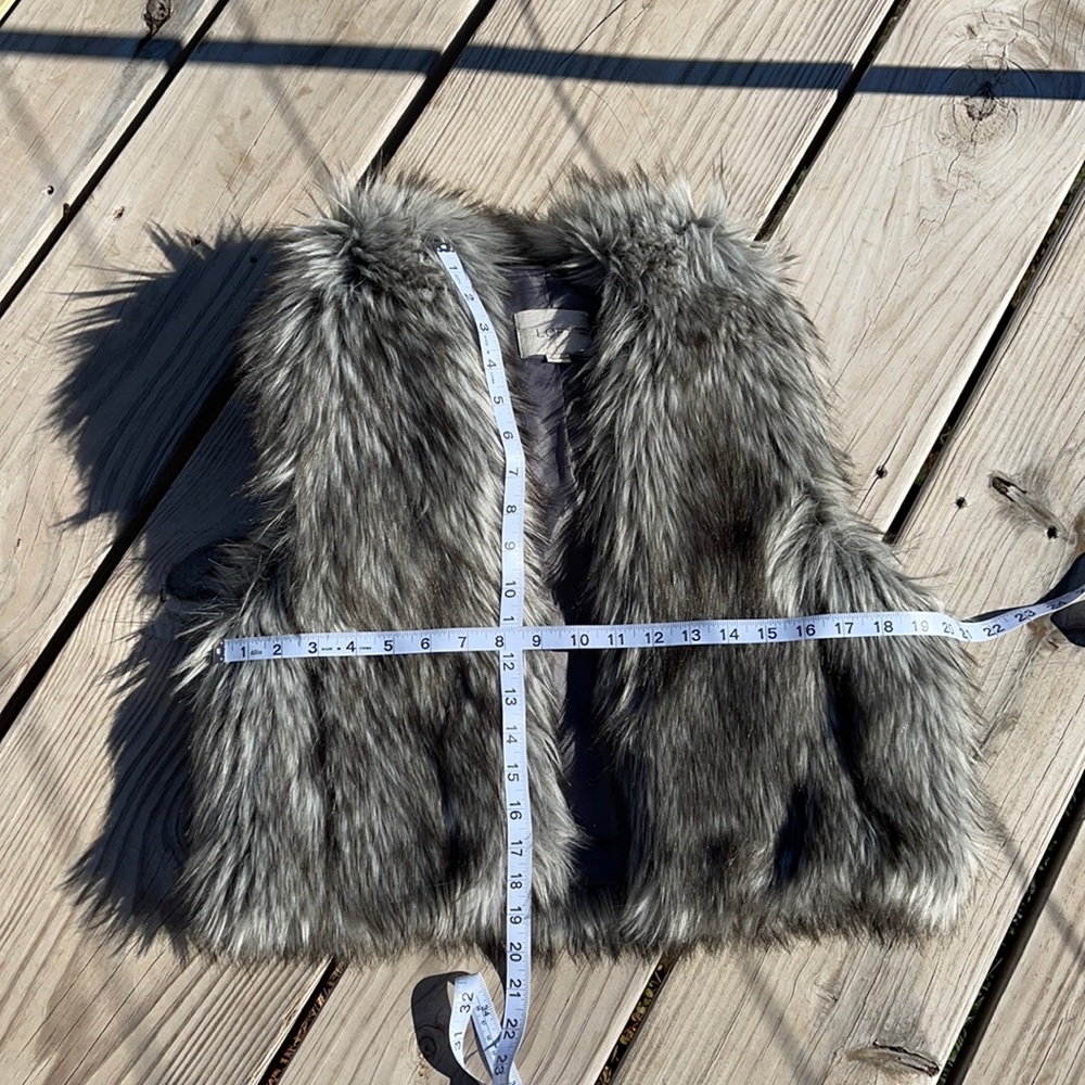 LOFT Faux Fur Vest